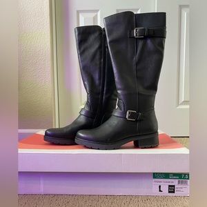 Soul Black Knee High Boots